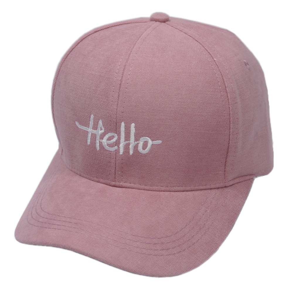Mũ lưỡi trai ❤️ Nón kết thêu hình chữ Hello chất nhung cao cấp form unisex nam nữ