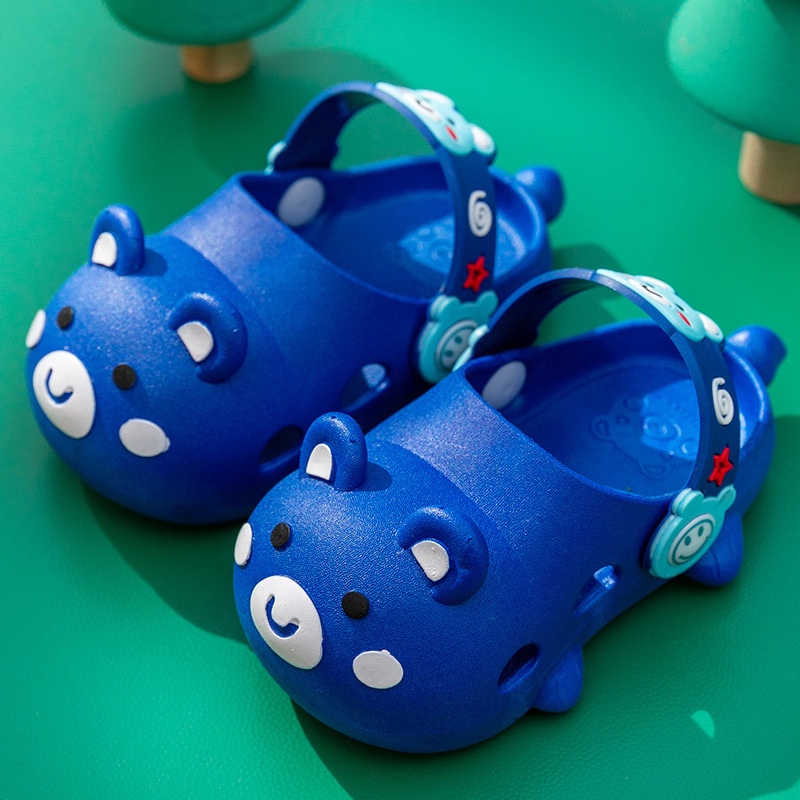 Kira Dép crocs Đi Trong Nhà Đế Mềm Chống Trượt Dành Cho Bé 1-2 - 8 Tuổi