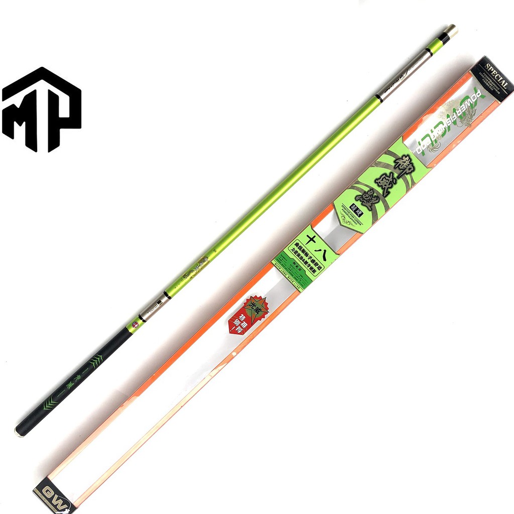 Cần câu tay GW HIGHLY SENSITIVE , dành câu cảm giác , Xanh Lá Hộp hàng chuẩn y hìnhg