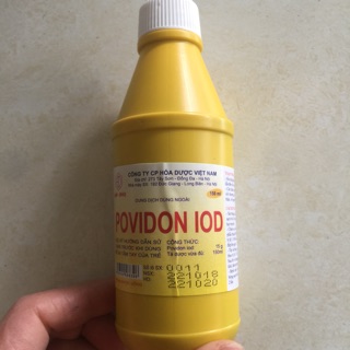 Cồn sát trùng vết thương POVIDON IOD, cồn sát trùng y tế