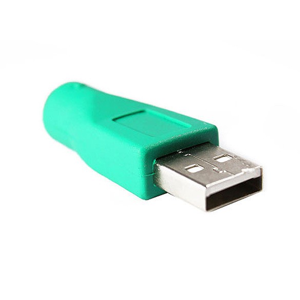 USB 2 đầu giắc cắm chuẩn Type-A cổng cắm chuẩn PS2 cho bàn phím PC