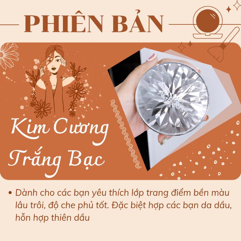 PHẤN NỀN LẠNH KIM CƯƠNG AGE 20'S ESSENCE COVER PACT ORIGINAL SPF 50+/PS+++ I CHÍNH HÃNG HÀN QUỐC