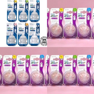 Núm ti Avent Natural- Classic silicon các size