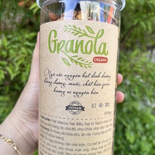 Hạt Ăn Kiêng Granola Giảm Cân 500g