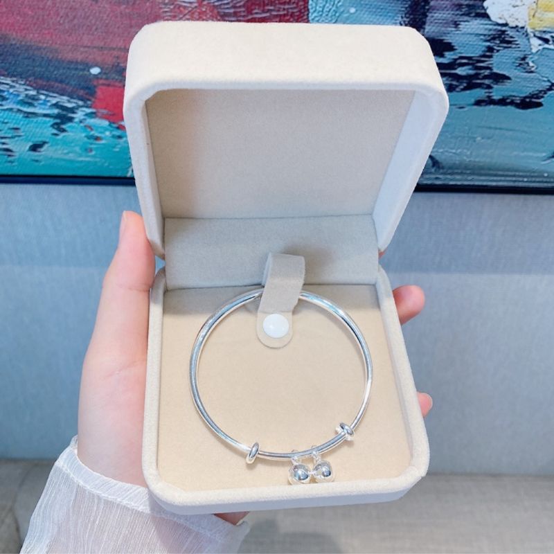 Lắc tay bạc S925 nam nữ - Vòng tay nam nữ bạc Ý - Lắc tay đôi basic, thanh lịch ZaZa.accessories