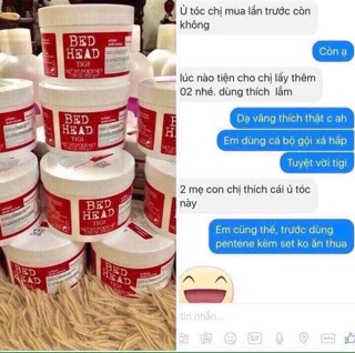 Ủ Tóc TIGi Đỏ Siêu Mượt Tóc