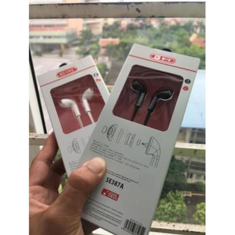 Tai nghe nhét tai BYZ SE 387 dây chống rối có bảo hành