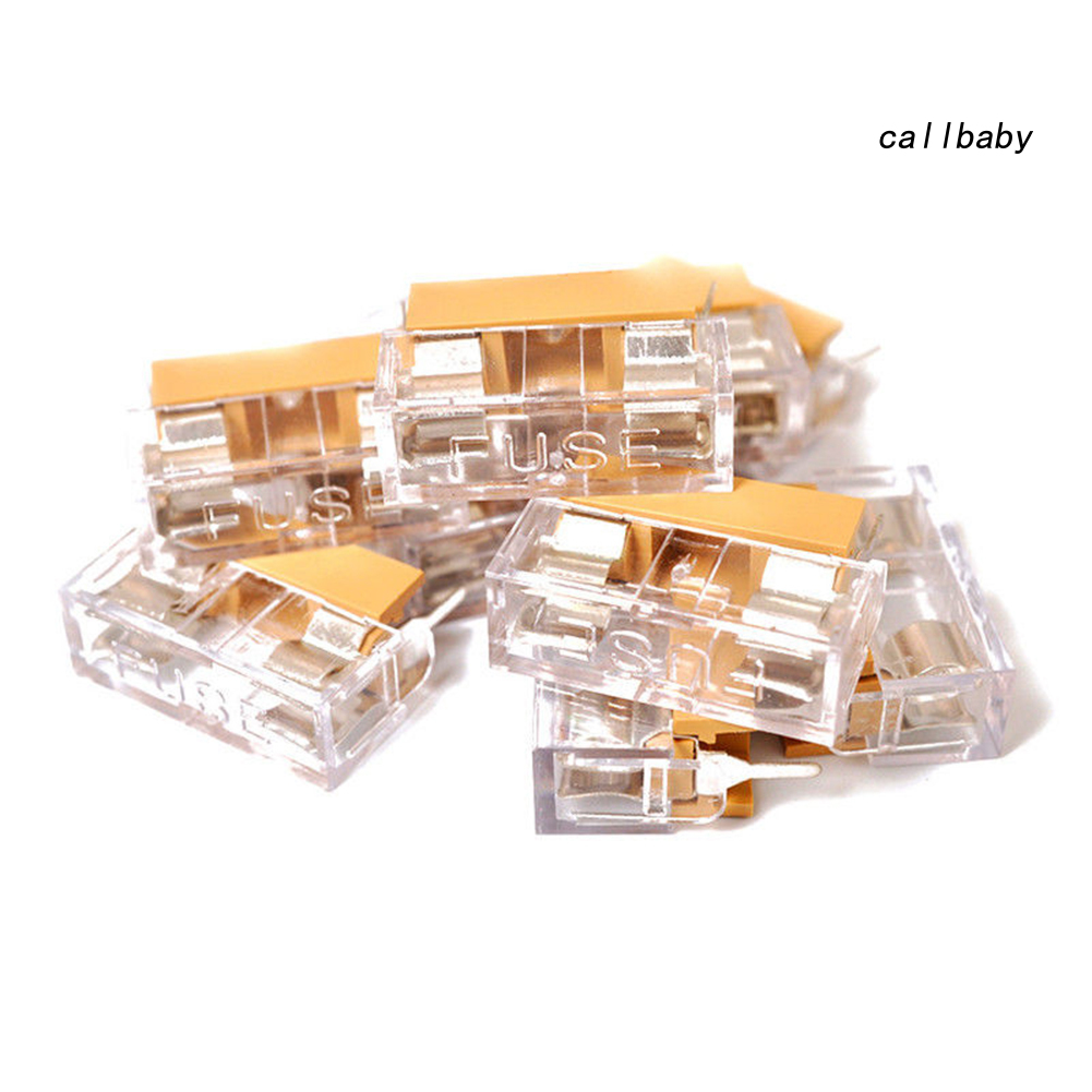Set 10 Giá Đỡ Cầu Chì 5x20mm 250V 6A