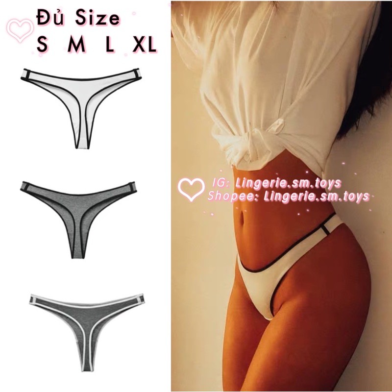Quần Lót Lọt Khe Vải Thoáng Mát | Đường May Đẹp Chắc Chắn | Sexy