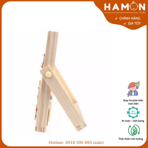 Giáo Cụ Montessori,Kệ Học Chữ Tiếng Anh,Tập Làm Toán Và Xem Đồng Hồ Bằng Gỗ Cho Bé