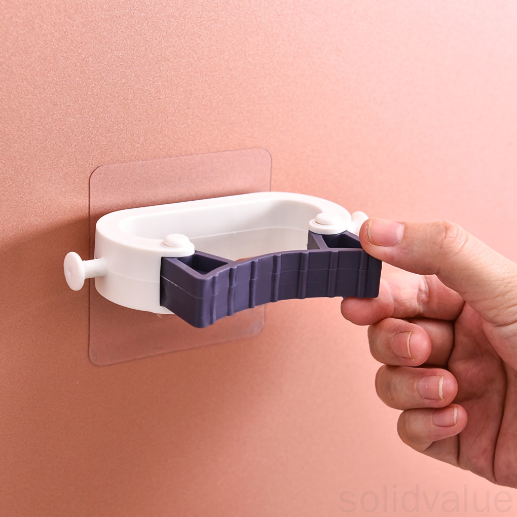 Móc Treo Cây Lau Nhà Gắn Tường Bằng Nhựa Không Cần Khoan Lỗ Tiện Dụng 1 Cái