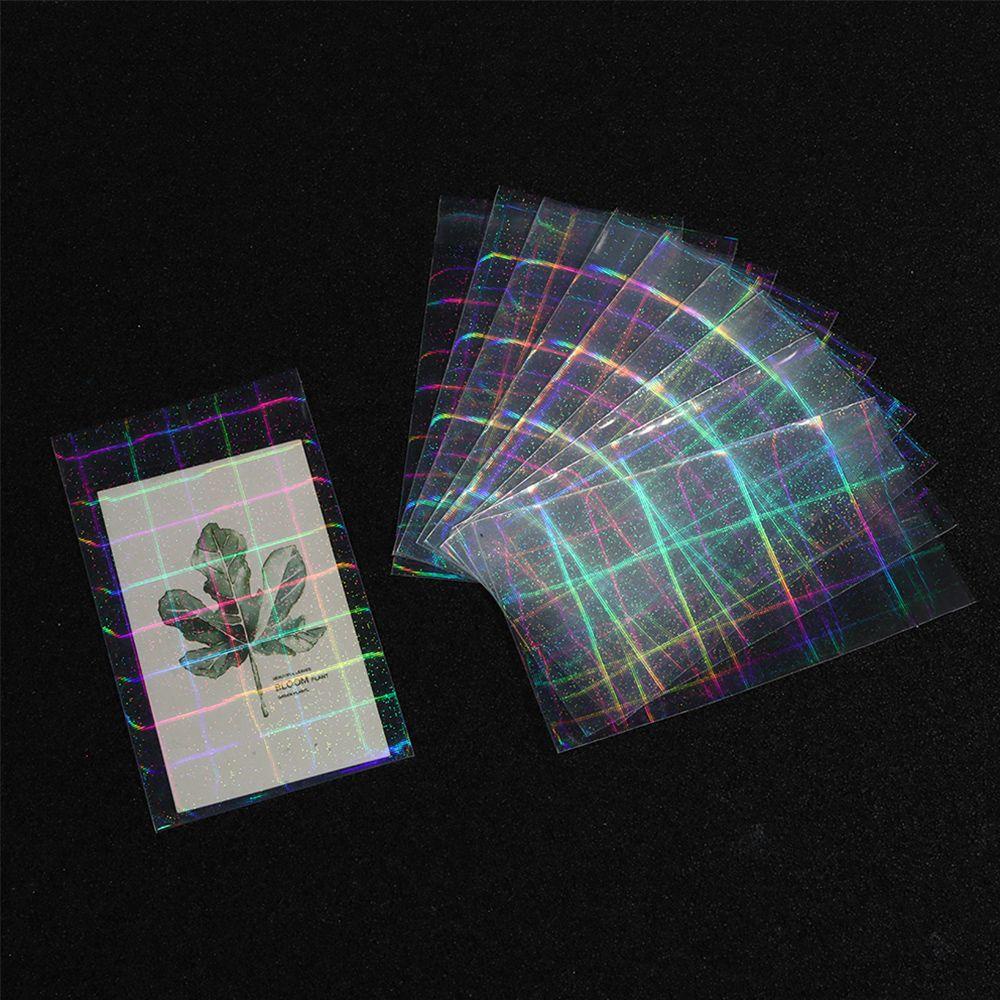 LANSEL Set 10 Túi Đựng Thẻ Trong Suốt Bảo Vệ Thẻ Tín Dụng