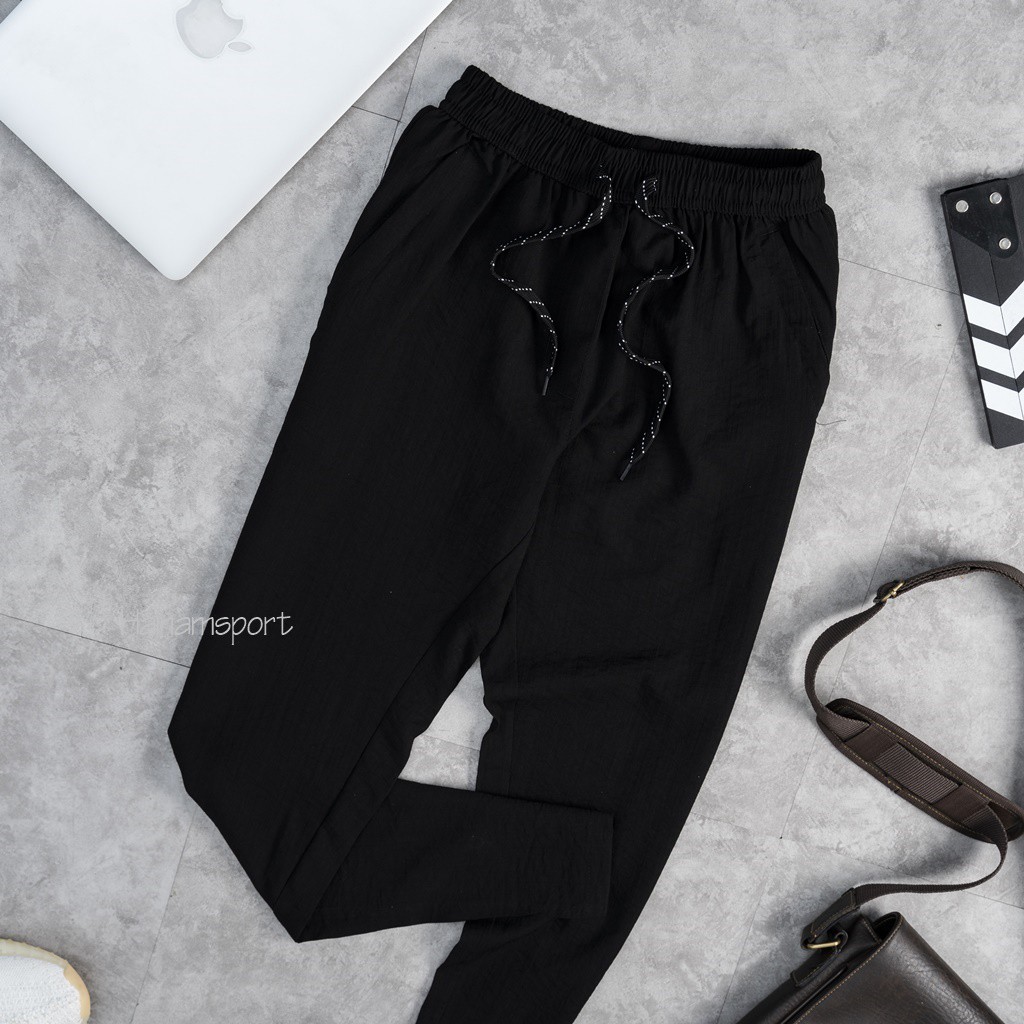 Quần dài mặc nhà chất liệu vải đũi thoáng mát Q21 | BigBuy360 - bigbuy360.vn