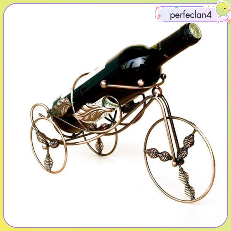 Giá đỡ chai rượu vang bằng sắt thiết kế phong cách châu Âu sang trọng