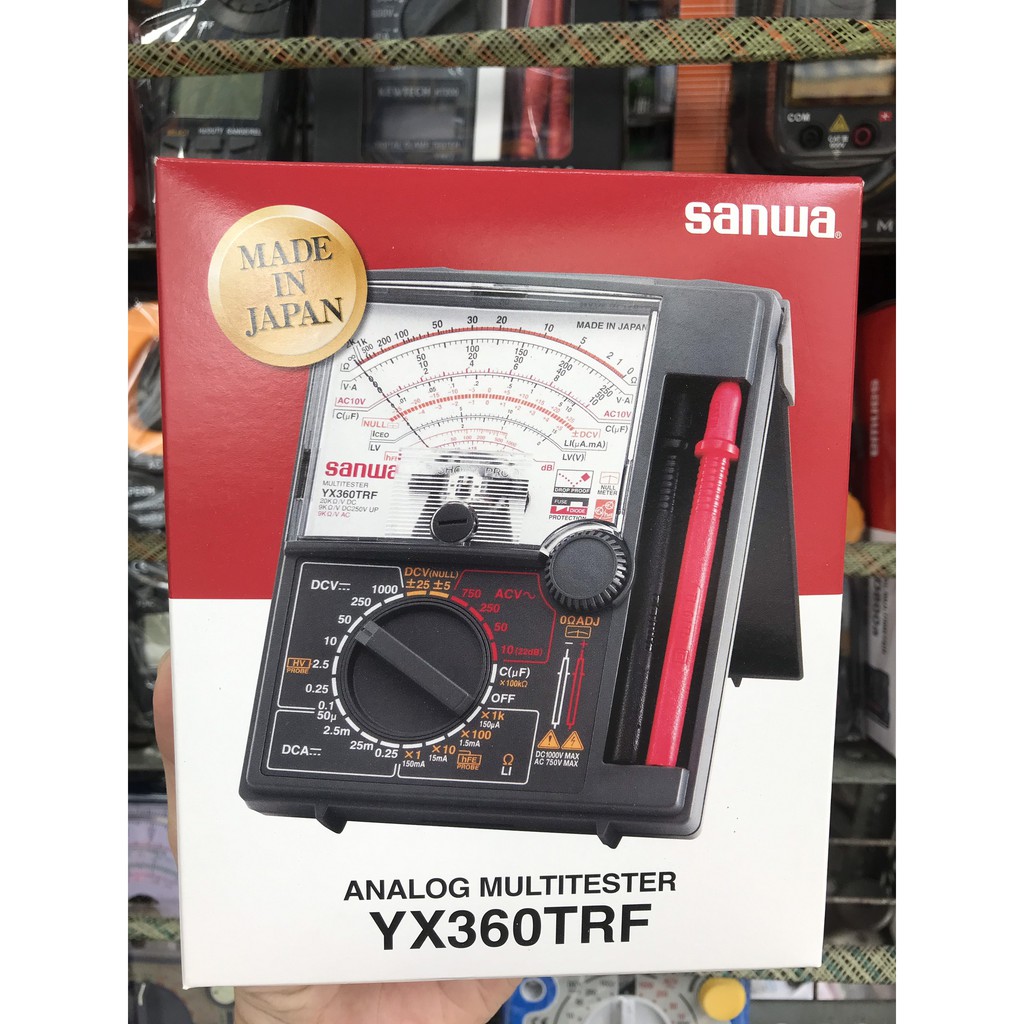 [FOLLOW lấy Voucher]Đồng hồ vạn năng Sanwa YX360TRF-Cam kết chính hãng