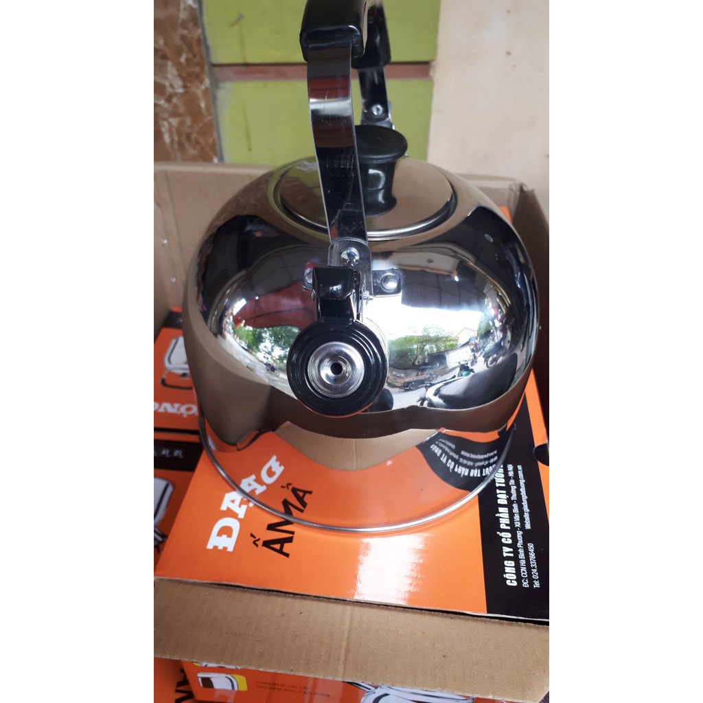 Ấm đun nước Bếp ga / Bếp từ 5L ✅ Đạt Tường 👉 HTECH ✅ Có còi báo sôi, Bảo Hành Chính Hãng