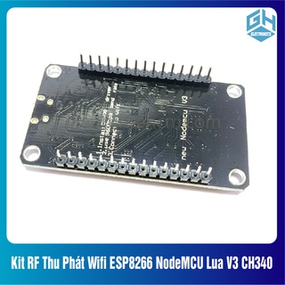 Mạch Kit ESP8266 RF Thu Phát Wifi NodeMCU Lua V3 CH340 kích thước(59 x 32mm)