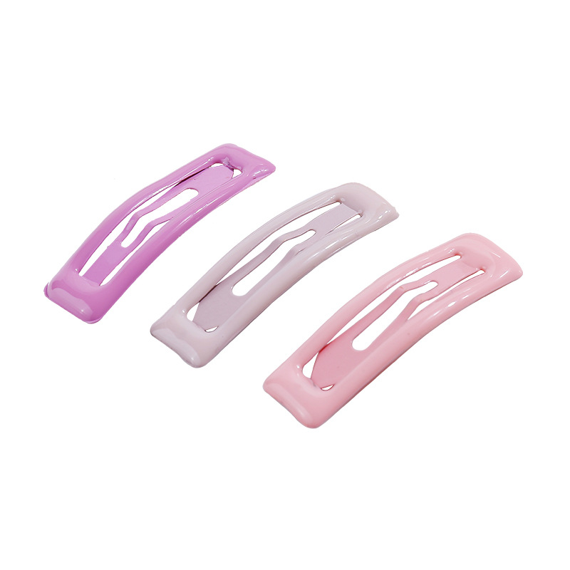 20 Kẹp Tóc Kim Loại 5cm Đáng Yêu Cho Bé Gái