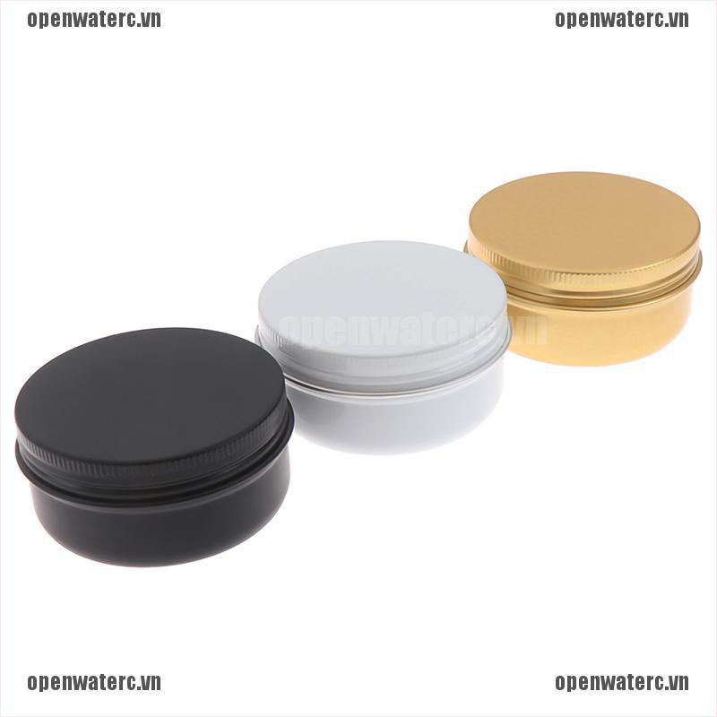Hộp Đựng Son Môi Bằng Thiếc Hình Tròn Nhỏ Gọn Tiện Dụng