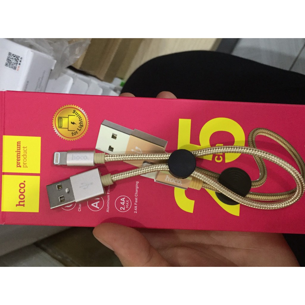 [ Giá Rẻ ] Cáp Hoco X35 25cm Iphone