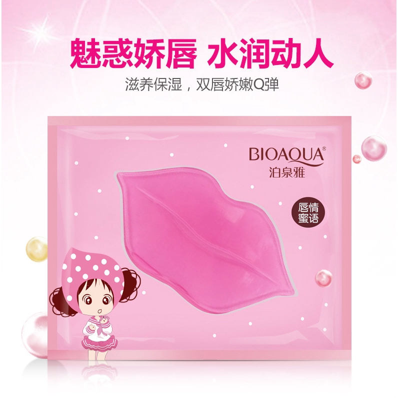 (Hàng Mới Về) Mặt Nạ Môi Collagen Dưỡng Ẩm Sáng Màu Môi Chống Nếp Nhăn | BigBuy360 - bigbuy360.vn