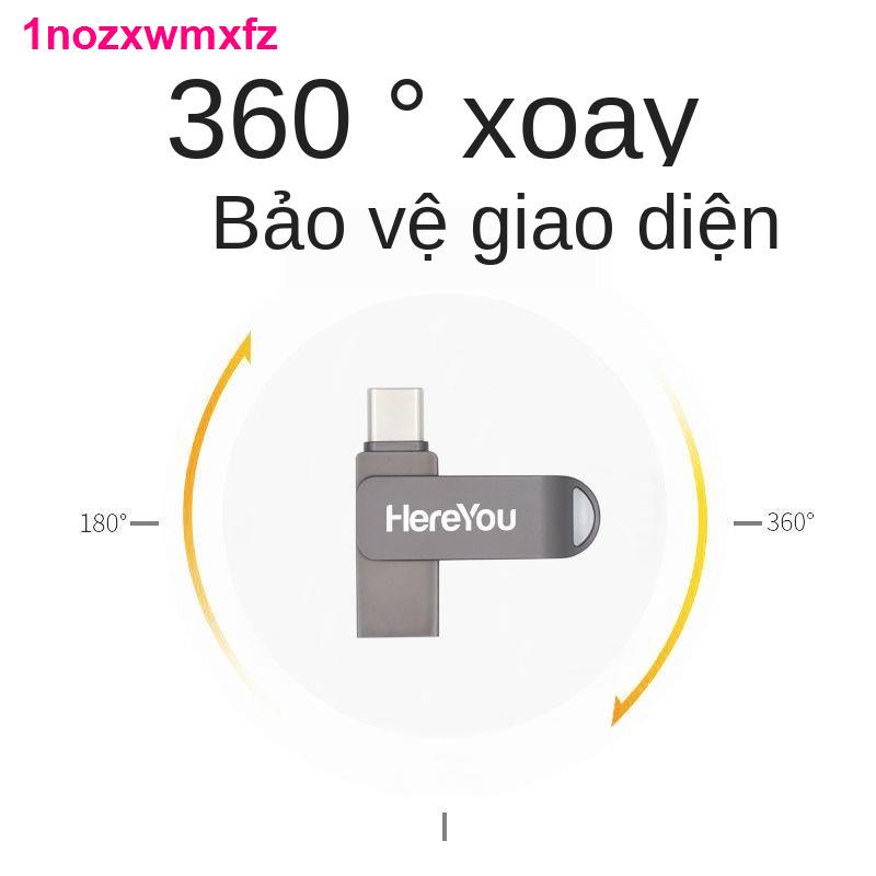 Đĩa UĐiện thoại di động Heeryou Type-c U disk Máy tính Android Chung Văn phòng sinh viên USB tốc độ cao 8g  16g 32g