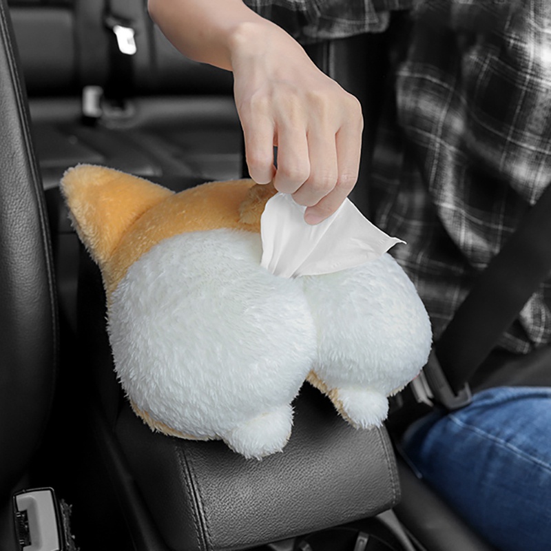 Hộp Đựng Khăn Giấy Gắn Tấm Che Nắng Xe Hơi Toyota Tiện Dụng