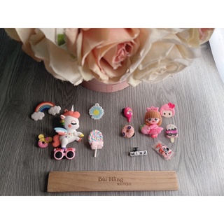 Set charm cho bé gái kèm tên 170k/1 set