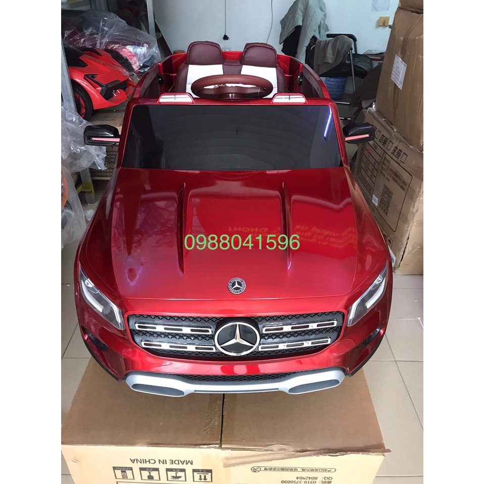Ô tô điện trẻ em Mercedes AMG BDQ1201 ghế da sơn tĩnh điện.