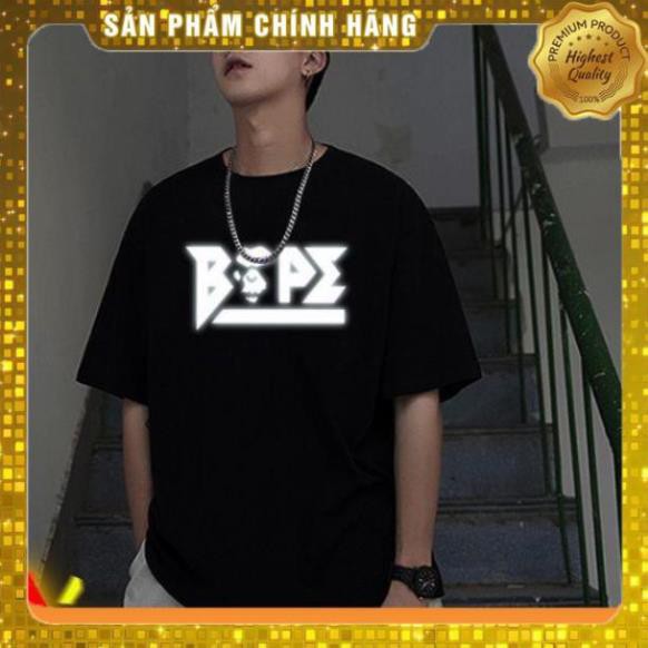 [SHOP YÊU THÍCH]  🐒 ÁO THUN UNISEX PHẢN QUANG BAPE MONKEY TAY THƯỜNG CHẤT COTTON LOẠI 1