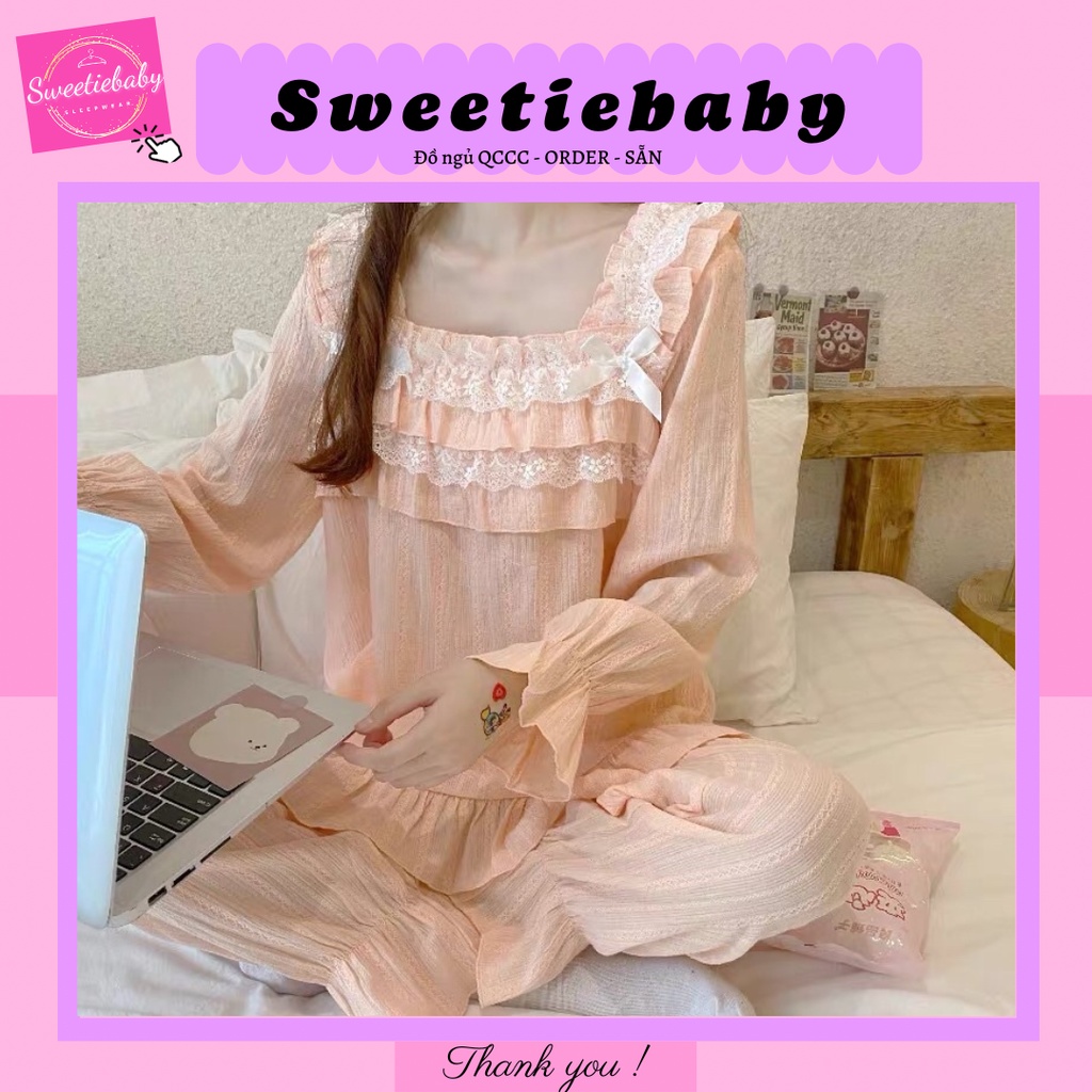SET BỘ MẶC NHÀ TIỂU THƯ SANG CHẢNH HỒNG PHẤN rẻ nhất shopee