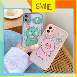 Ốp lưng iphone in Hình Cute Dino Basic Bảo Vệ Camera