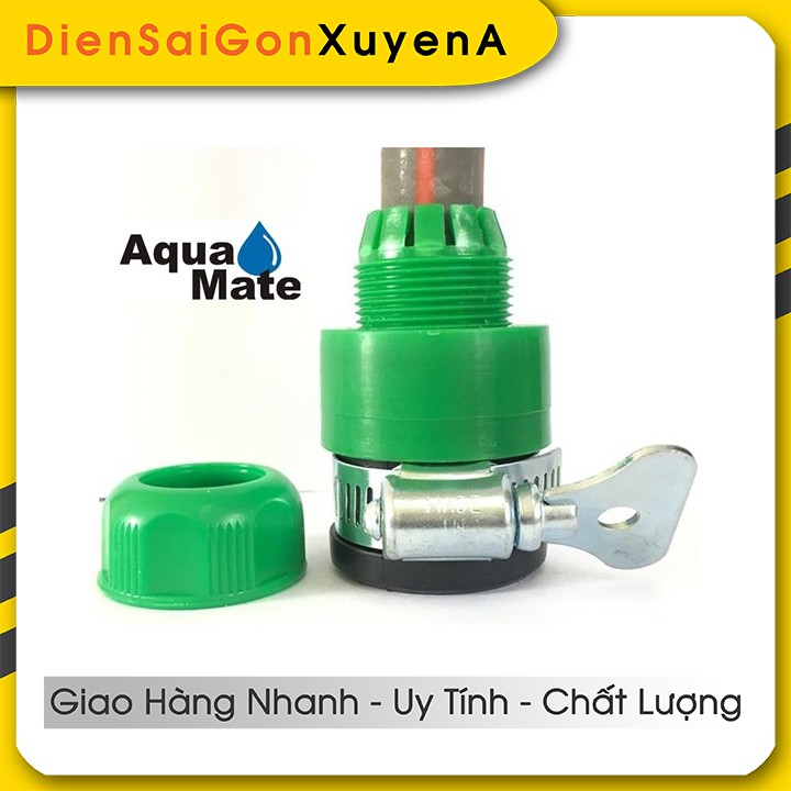 Khớp nối cổ dê vòi và ống nước mềm 16mm AQUAMATE W-3360