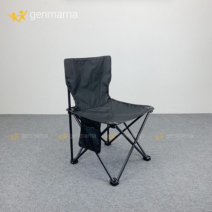 Ghế ngồi câu cá, cắm trại, dã ngoại, du lịch gấp gọn có tựa lưng, ghế xếp thư giãn