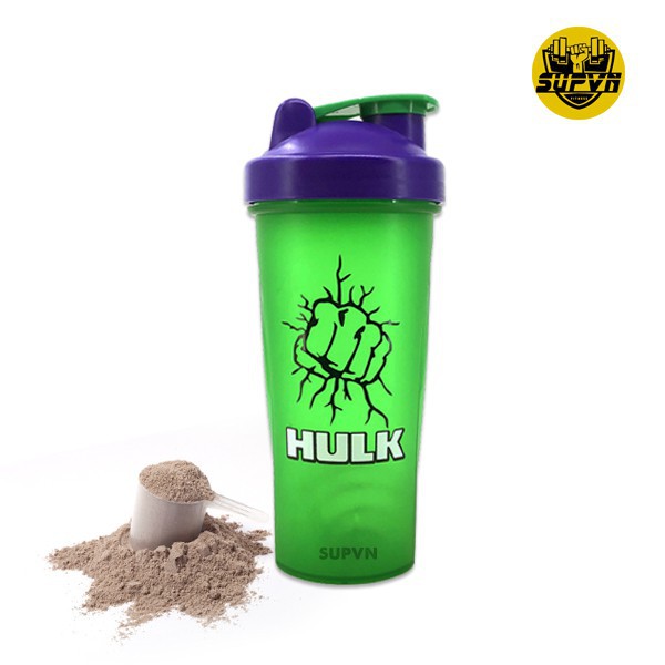 Bình nước lắc sữa Whey Siêu nhân - Shaker tập gym siêu anh hùng - người dơi Cao cấp Chính hãng giá rẻ - Hàng nhập khẩu