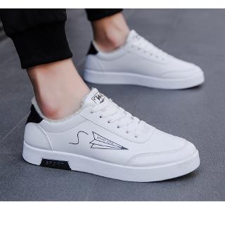 Giày Bata Da Pu Có Dây Buộc Cho Nam
