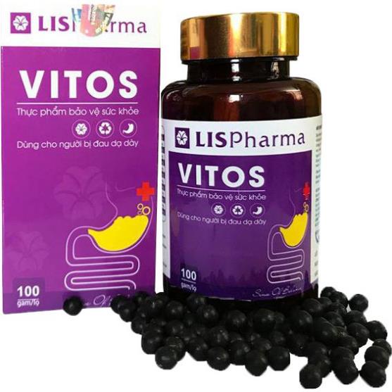 Viên uống Vitos - Hỗ trợ điều trị viêm loét dạ dày, tá tràng