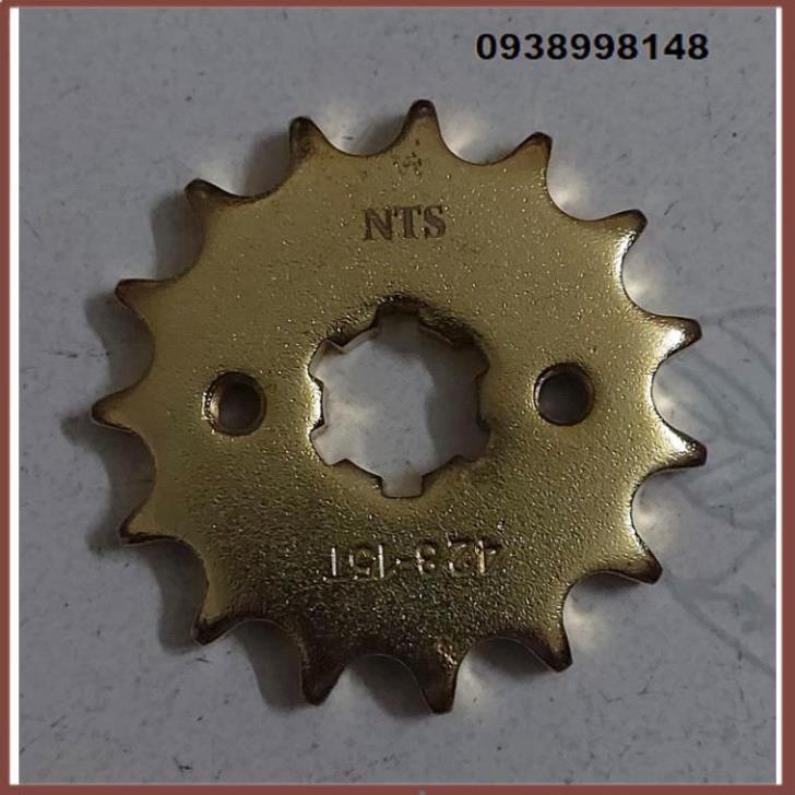 Nhông trước 14, 15 răng GZ GZ150 GZ150A EN EN150 EN150A -NTS