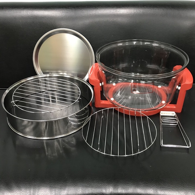 Lò thuỷ tinh dùng cho lò nướng halogen glass oven bowl 12 - 17 lít