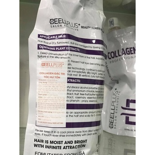 Hấp BEELL PLUS Colagen tím 500ml