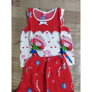 Bộ đồ lanh cho bé gái