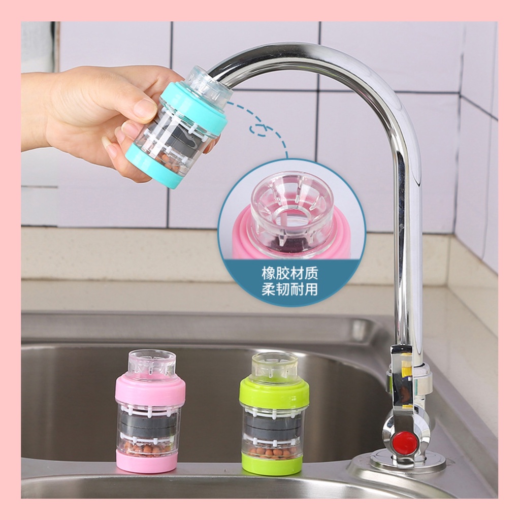 [Đời Sống] Đầu lọc nối vòi nước bồn rửa chén bát tăng áp lực nước và lọc nước cao cấp mã AP01.