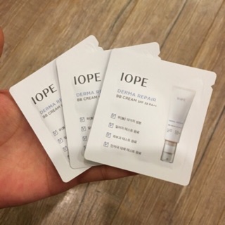 [Sample] Combo 3 gói Kem nền BB IOPE  Derma repair BB cream
