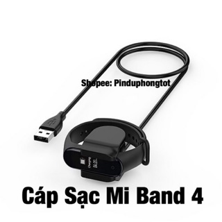 Cáp Sạc Xiaomi Mi Band 4 Không Cần Tháo Dây Miband 4