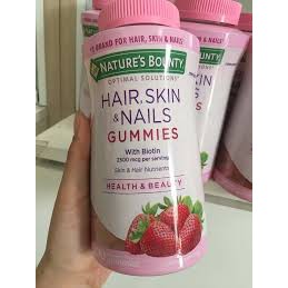 Kẹo dẻo Hair, Skin & Nails Gummies 230 viên