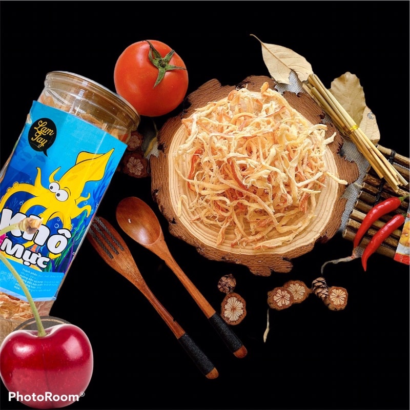 ✅ [HÀNG CÓ SẴN] KHÔ MỰC HẤP DỪA XÉ SỢI LÂM TÂY 300gr- Cực ngon cực mê 💥 | BigBuy360 - bigbuy360.vn