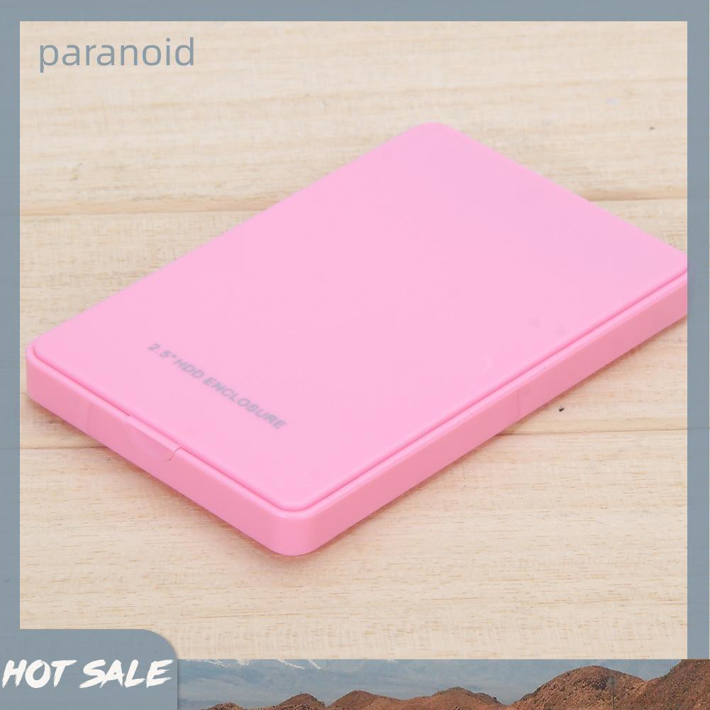 Hộp Đựng Ổ Cứng Ngoài 2.5in USB 2.0 SATA Hd HDD Ốp | BigBuy360 - bigbuy360.vn