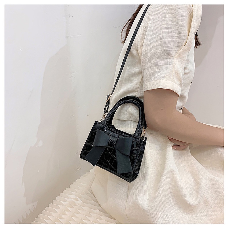 Túi Xách Đeo Chéo Màu Trơn Thắt Nơ Mẫu Mới 2022 NB00180