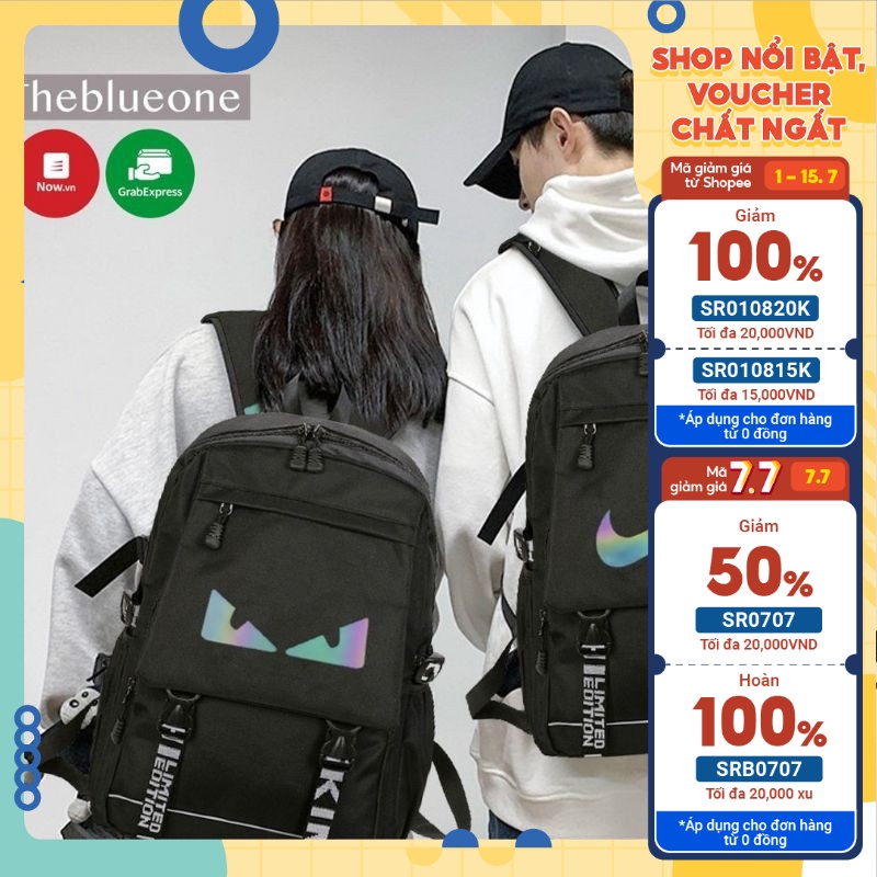 Balo phản quang 7 màu
