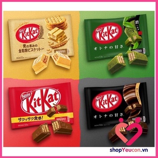 BÁNH KITKAT NHIỀU VỊ NHẬT